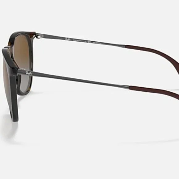 Ray-Ban RB4171 710/T5 Erika Sunglasses – Light Havana Gradient